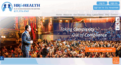 Desktop Screenshot of hrforhealth.com